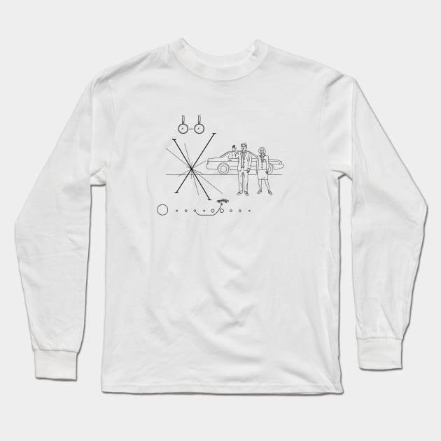 Mystery plaque Long Sleeve T-Shirt by ntesign